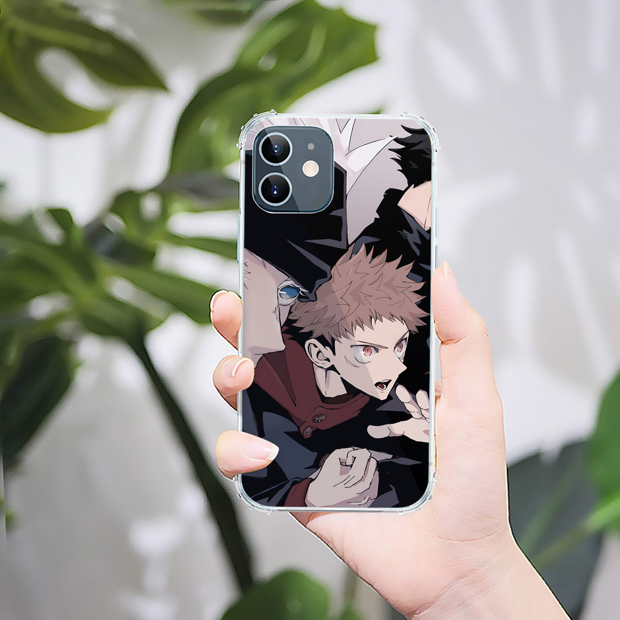 （画像用） SPY×FAMILY间谍家家酒 【iPhone 12シリーズ対応】透明スマホケース（クリアソフトケース）
